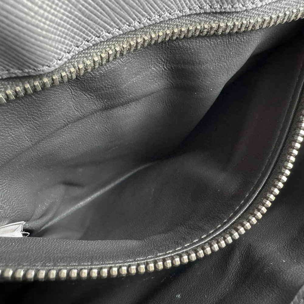 PRADA Gray Leather Shoulder Bag - Picture 13 of 13